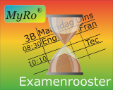 Examenrooster met toezichten